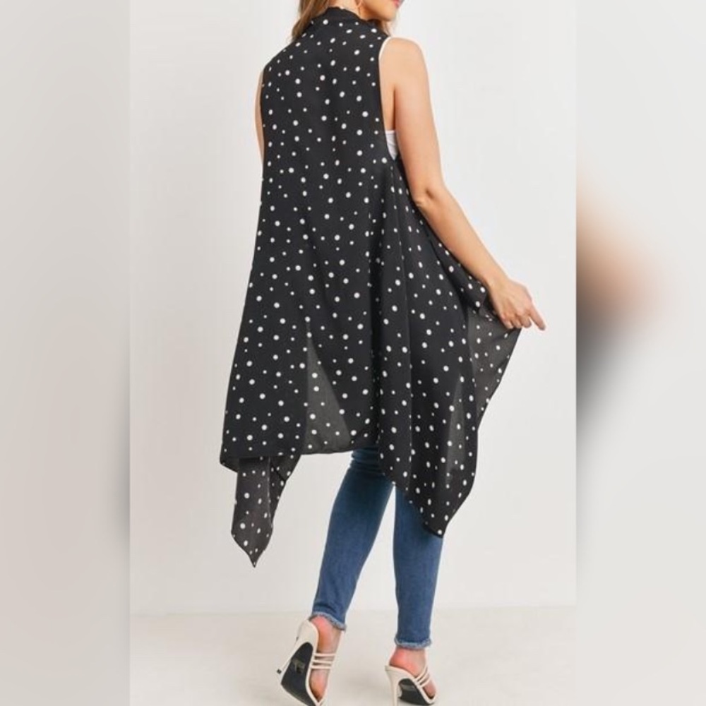 Polka Dots Kimono - Picture 2 of 3